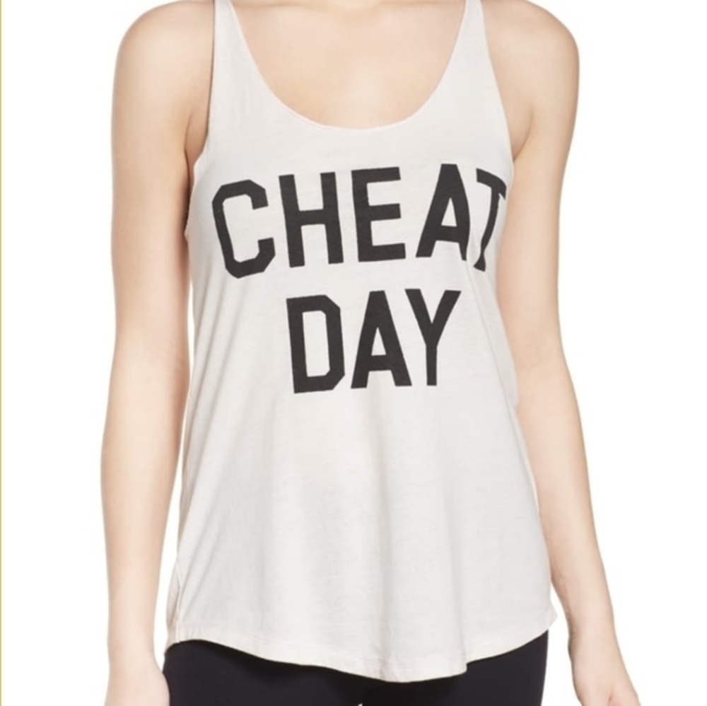 JUNK FOOD SIZE LARGE CHEAT DAY TANK‎